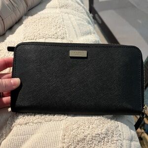 Kate Spade Black Leather Wallet